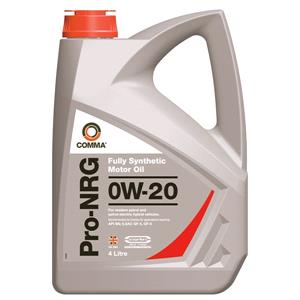 Engine Oils and Lubricants, Comma PMO Pro NRG 0W 20 Engine Oil. 4 Litre, Comma