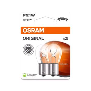 Bulbs   by Bulb Type, Osram Original 12V P21W BA15s Bulb   Twin Pack, Osram