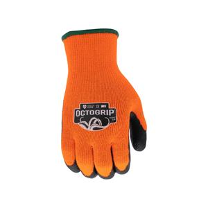 Gloves, Octogrip Cold Weather Gloves   10 Gauge Acrylic/ Foam/ Latex Blend   Large, Octogrip