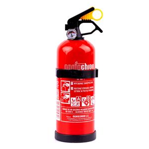 Fire Extinguishers, 1kg ABC Fire Extinguisher With Pressure Gauge and Hanger, AMIO
