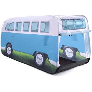Official Volkswagen Campervan Kids Pop Up Play Tent - Blue