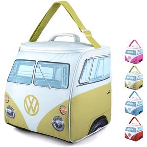 Gifts, Official Volkswagen Campervan Cooler Bag 30L   Green, Volkswagen