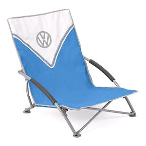Official Volkswagen Campervan Low Folding Chair - Blue