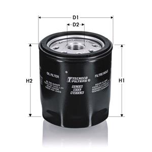 Oil Filters, Tecneco Filtration Oil Filter   OL317, Tecneco Filtration