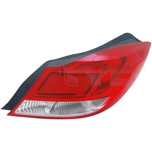 Lights, Right Rear Lamp (Hatchback, Supplied Without Bulbholder, Original Equipment) for Opel INSIGNIA Hatchback 2008 2013, 