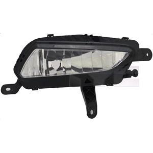 Lights, Right Front Fog Lamp (Takes H8 Bulb) for Vauxhall ASTRA K Saloon 2015 on, 