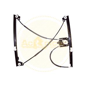 Window Regulators, Front Right Electric Window Regulator Mechanism (without motor) for RENAULT ESPACE Mk IV (JK0/1_), 2002 2015, 4 Door Models, One Touch/AntiPinch Version, holds a motor with 6 or more pins, AC Rolcar