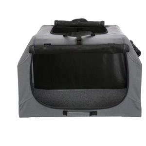 Dog and Pet Travel Accessories, Comfort Mobile Pet Kennel with Sturdy Steel Frame   Medium, Trixie