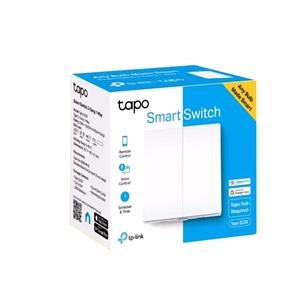 Connected Home, Tp Link Tapo S220 Smart Light Switch 2 Gang 1 Way | TAPOS220, TP LINK