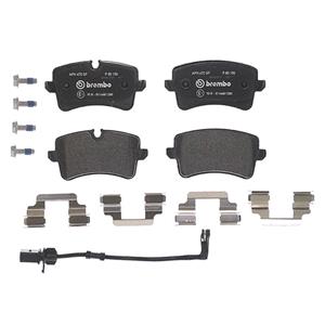 Brake Pads, Brembo Rear Brake Pads (Full set for Rear Axle)   P85150, Brembo