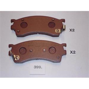 Brake Pads, Japanparts Front Brake Pads (Full set for Front Axle)   PA 399AF (PA 399AF), Japanparts