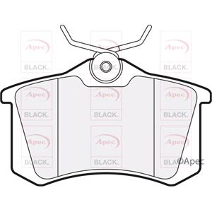 Brake Pads, APEC Braking Rear Brake Pads (Full set for Rear Axle), APEC