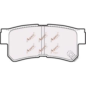 Brake Pads, APEC Rear Brake Pads (Full set for Rear Axle)   PAD1245, APEC