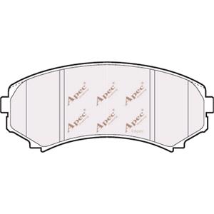 Brake Pads, APEC Front Brake Pads (Full set for Front Axle)   PAD1268, APEC