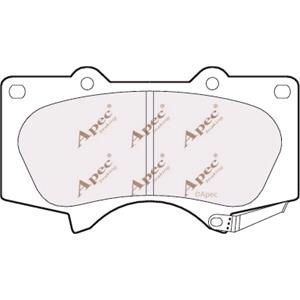 Brake Pads, APEC Front Brake Pads (Full set for Front Axle)   PAD1382, APEC