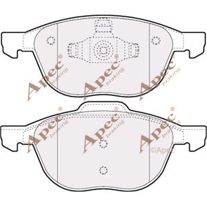 Brake Pads, APEC Front Brake Pads (Full set for Front Axle)   PAD1415, APEC