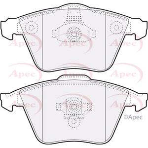 Brake Pads, APEC Front Brake Pads (Full set for Front Axle)   PAD1420, APEC