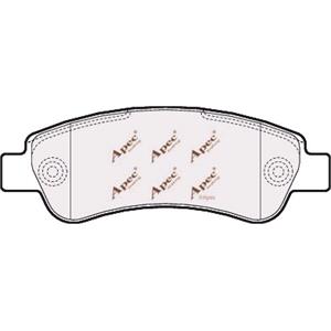 Brake Pads, APEC Rear Brake Pads (Full set for Rear Axle)   PAD1589, APEC