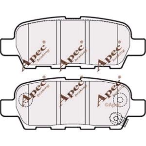 Brake Pads, APEC Rear Brake Pads (Full set for Rear Axle)   PAD1826, APEC