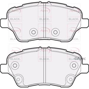 Brake Pads, APEC BLACK Front Brake Pads (Full set for Front Axle) (PAD1905B), APEC