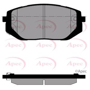 Brake Pads, APEC Front Brake Pads (Full set for Front Axle)   PAD2532, APEC
