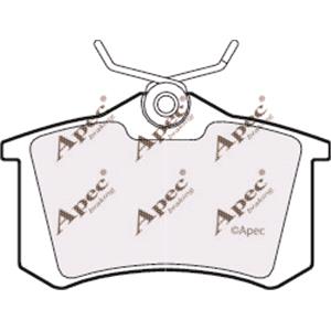 Brake Pads, APEC Rear Brake Pads (Full set for Rear Axle)   PAD533, APEC