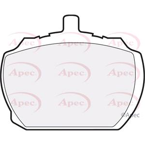Brake Pads, APEC Front Brake Pads (Full set for Front Axle)   PAD60 (PAD60), APEC
