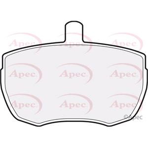 Brake Pads, APEC Front Brake Pads (Full set for Front Axle)   PAD61 (PAD61), APEC