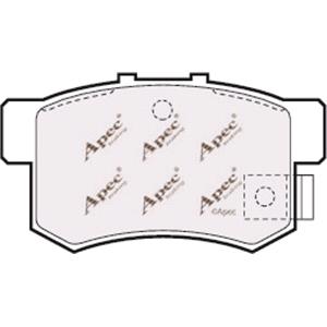 Brake Pads, APEC Rear Brake Pads (Full set for Rear Axle)   PAD680, APEC