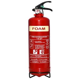 Site Safety, AFFF Foam Fire Extinguisher with Gauge   2 Litre, FIREBLITZ