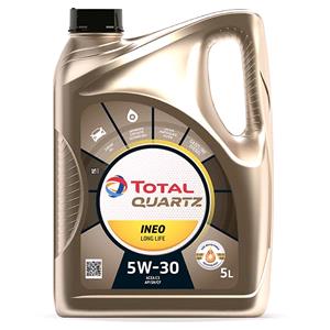 Engine Oils and Lubricants, TOTAL Quartz INEO LONG LIFE 5W-30 Engine Oil - 5 Litre , Total
