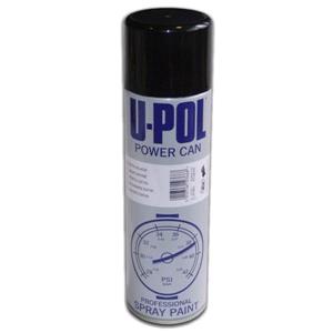 Maintenance, POWER CAN Top Coat   Satin Black   500ml, U POL