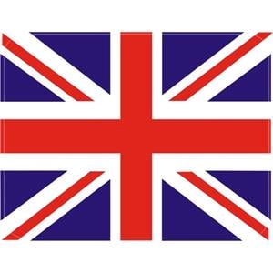 Signs and Stickers, Castle Promotions Outdoor Grade Vinyl Sticker   union Jack Rectangle, CASTLE PROMOTIONS
