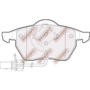 Brake Pads, BrakeFit (APEC Blue) Front Brake Pads (Full set for Front Axle)   PD3016, BrakeFit