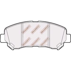 Brake Pads, BrakeFit (APEC Blue) Front Brake Pads (Full set for Front Axle)   PD3146, BrakeFit