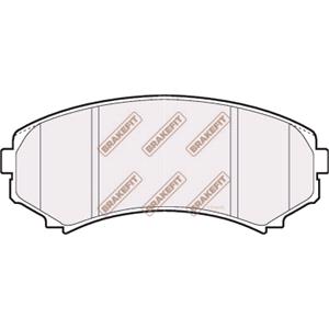 Brake Pads, BrakeFit (APEC Blue) Front Brake Pads (Full set for Front Axle)   PD3183, BrakeFit