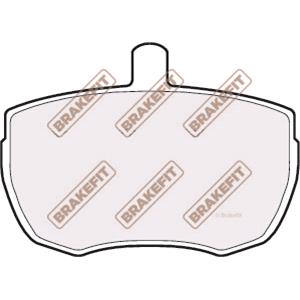 Brake Pads, BrakeFit (APEC Blue) Front Brake Pads (Full set for Front Axle)   PD3303 (PD3303), BrakeFit