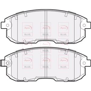 Brake Pads, APEC Front Brake Pads (Full set for Front Axle)   PD4293, APEC