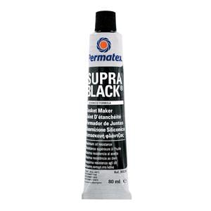 Maintenance, Supra Black, Silicone Gasket Maker   80 ml, 