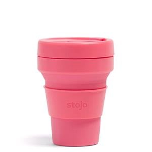 Reusable Mugs, Stojo Collapsible Pocket Cup   354ml   Peony, Stojo