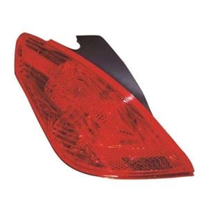 Lights, Left Rear Lamp (Hatchback, Supplied Without Bulbholder) for Peugeot 308 SW  2007 to 2013, 