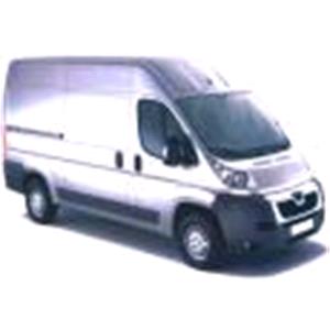 thumbnail image 2 of Pair Black Manual Wing Door Mirrors For Peugeot Boxer Van 2006-On (Left & Right) 2 of 3