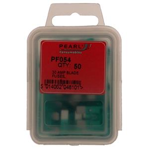 Fuses, Fuses   Standard Blade   30A   Pack Of 50, PEARL CONSUMABLES