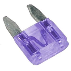 Fuses, Fuses   Mini Blade   3A   Pack Of 50, PEARL CONSUMABLES