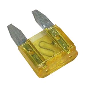 Fuses, Fuses   Mini Blade   20A   Pack Of 50, PEARL CONSUMABLES