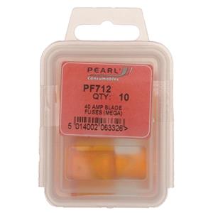 Fuses, Pearl Fuses   Maxi Blade   40A   Pack Of 10, PEARL CONSUMABLES