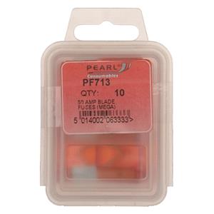 Fuses, Pearl Fuses   Maxi Blade   50A   Pack Of 10, PEARL CONSUMABLES