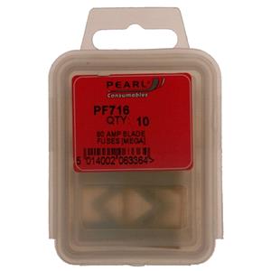 Fuses, Pearl Fuses   Maxi Blade   80A   Pack Of 10, PEARL CONSUMABLES