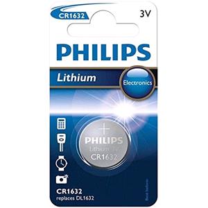 Specialist Batteries, Philips CR1632 Lithium Battery, Philips