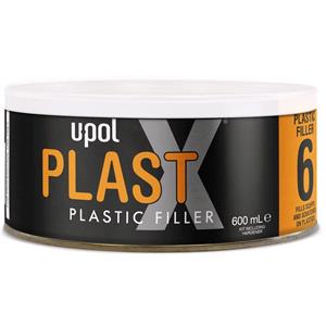 Body Repair and Preparation, U POL PLASTX 6 Plastic Bumper Filler   Grey   600ml, U POL